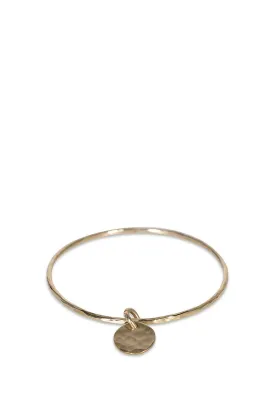 Alouette Design
 Round Bangle - Gold