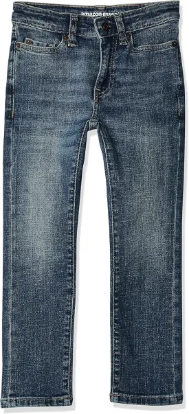 Amazon Essentials Boys' Stretch Slim-Fit Jeans