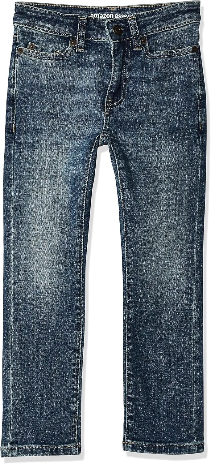 Amazon Essentials Boys' Stretch Slim-Fit Jeans