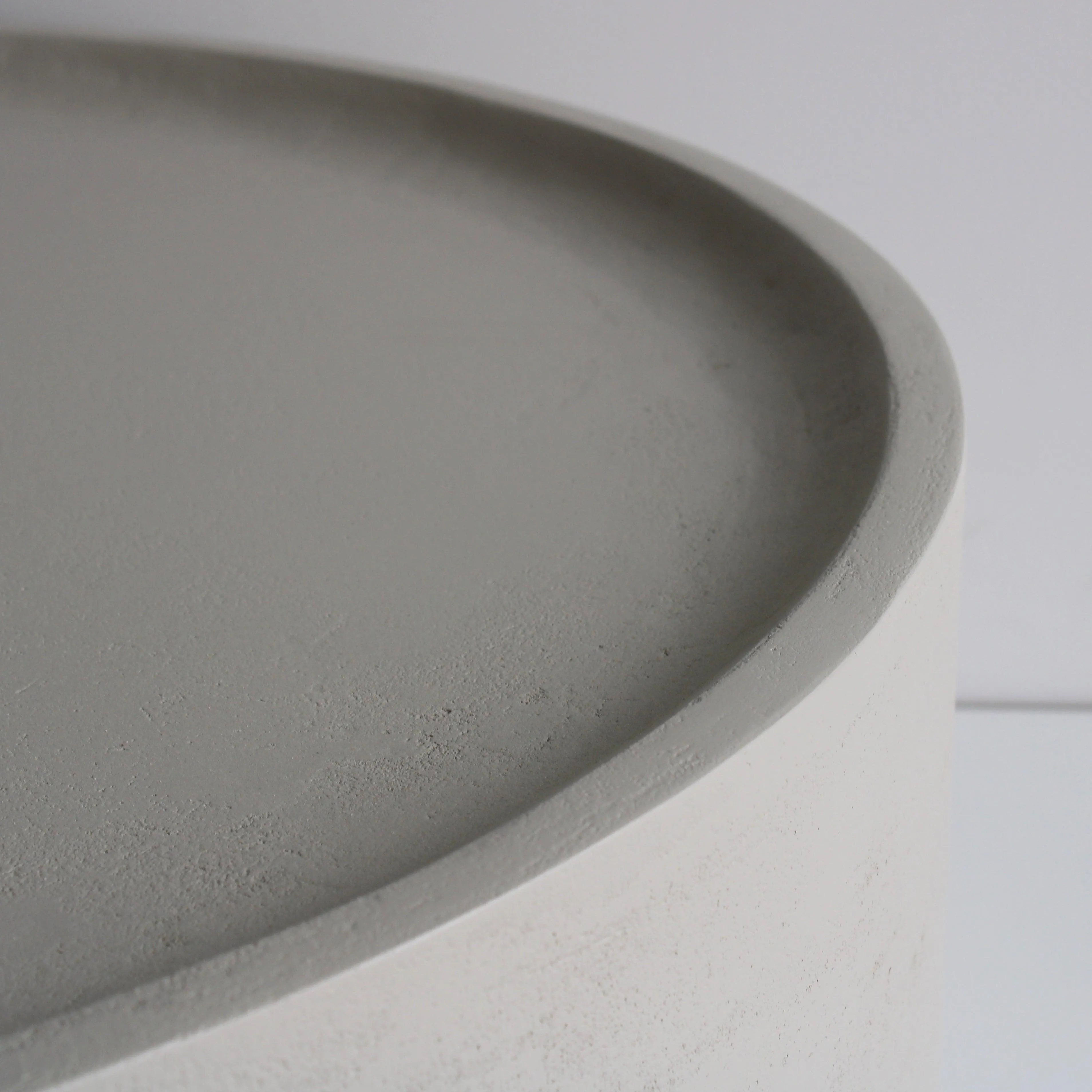 Base Coffee Table - Plaster Finish