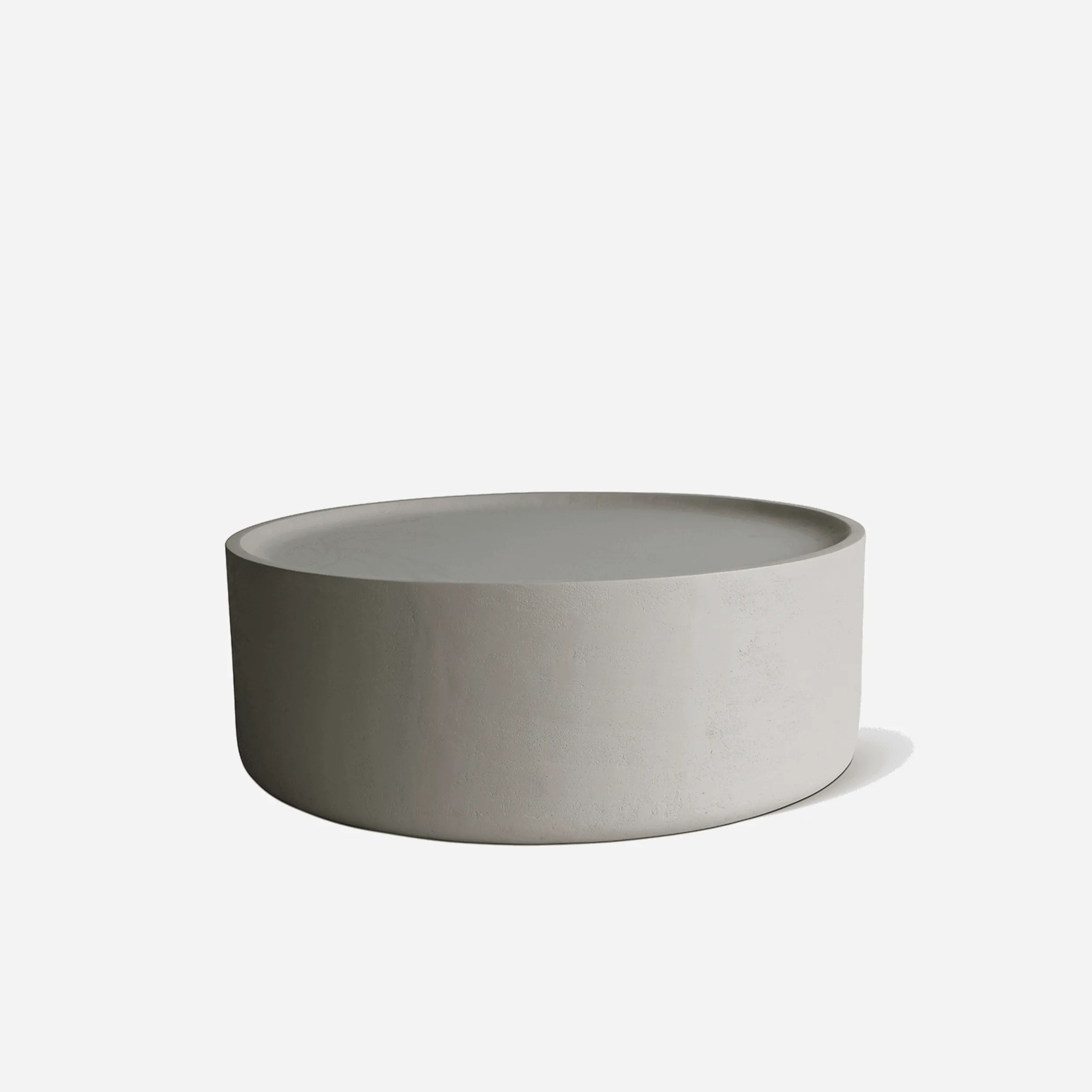 Base Coffee Table - Plaster Finish