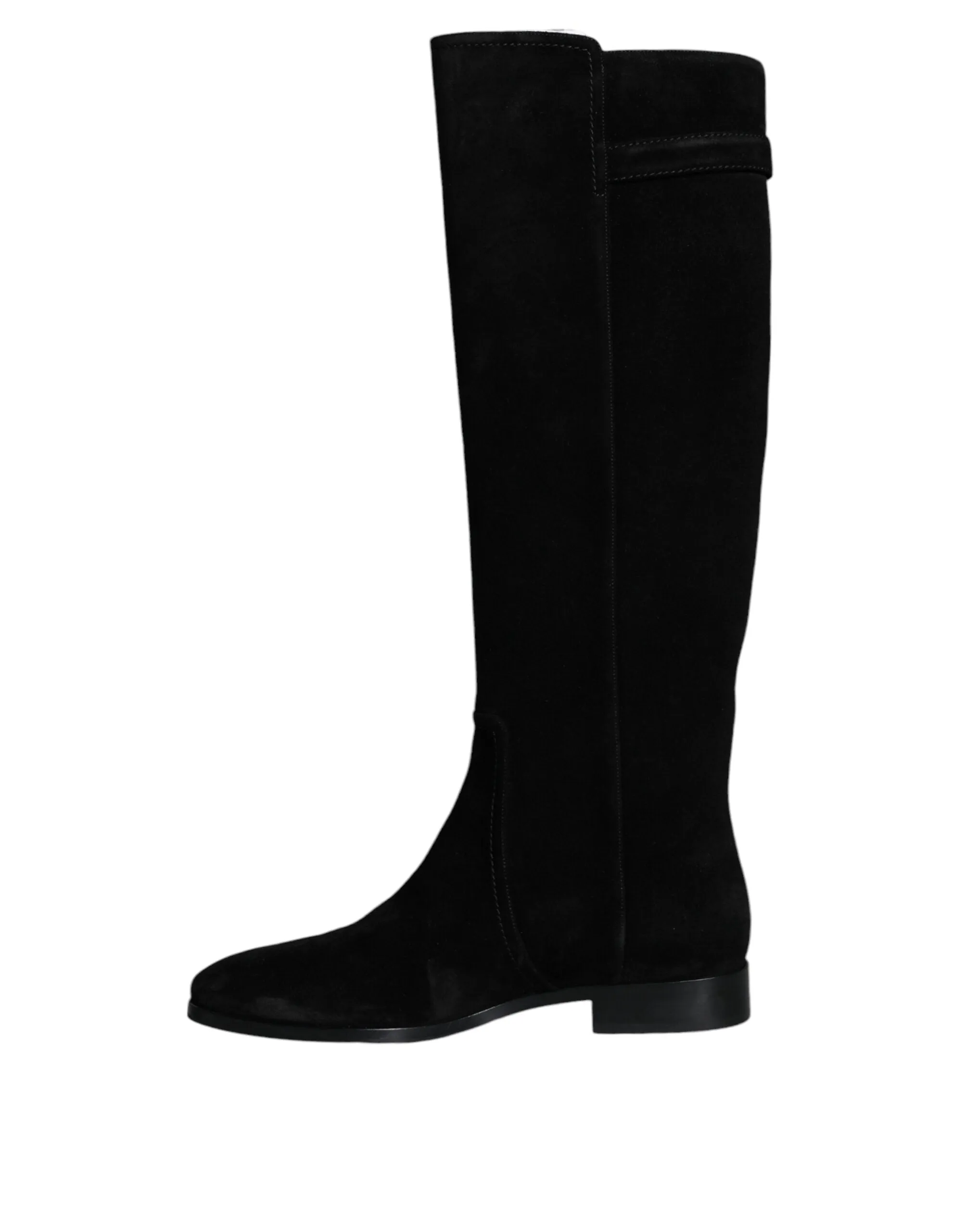 Dolce & Gabbana DG Logo Knee High Boots