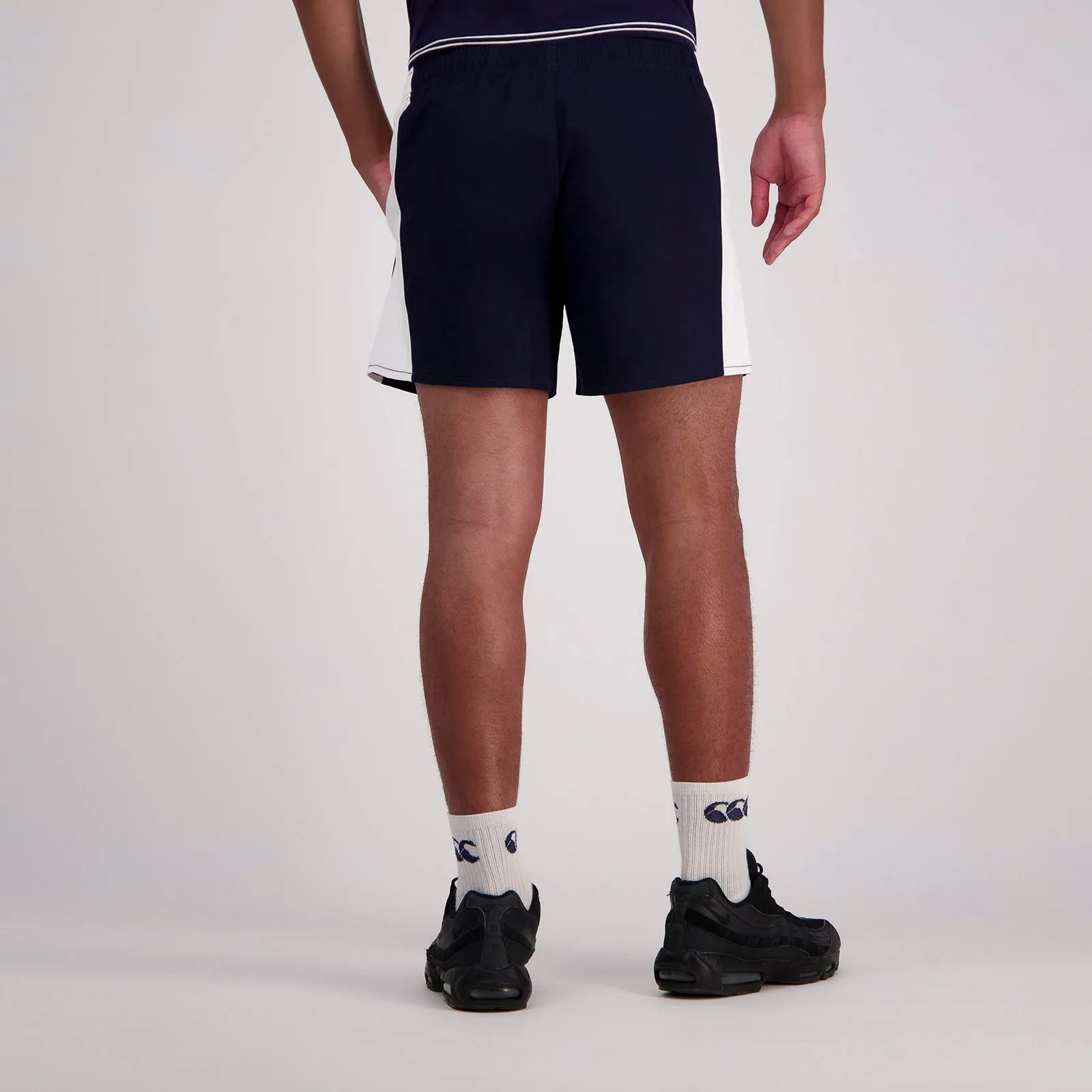 Fundamentals 5in Drill Short - navy/white