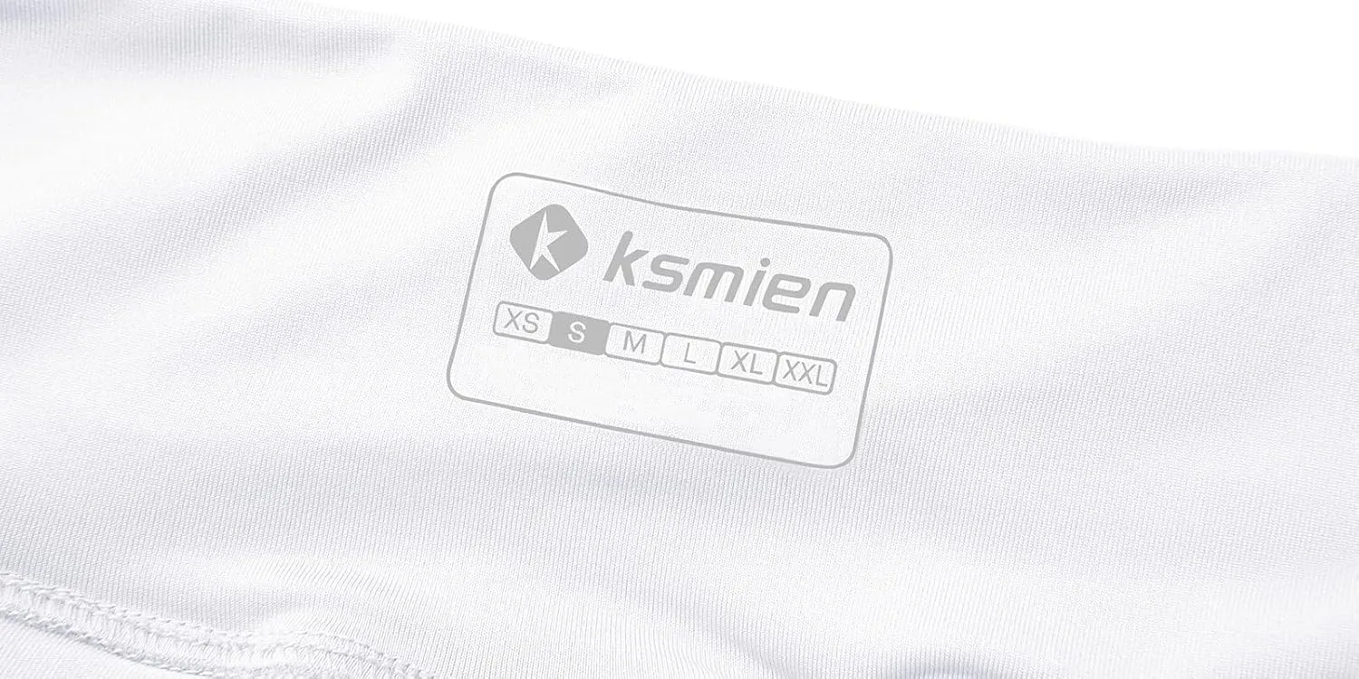 Ksmien Women's 2 in 1 Running Shorts - Lightweight Athletic Workout Gym Yoga Shorts Liner with Phone Pockets