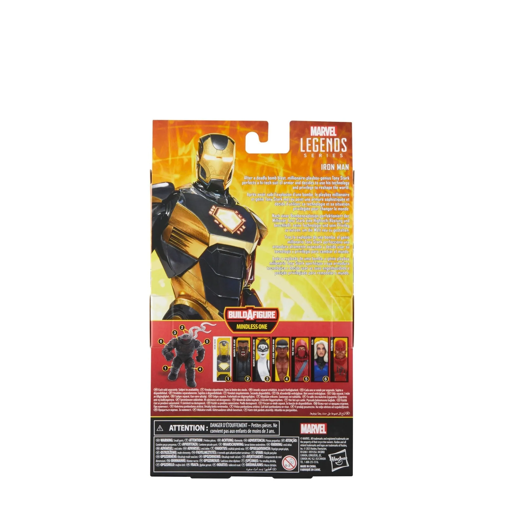Marvel Legends Gamerverse Iron Man (Mindless One BAF)