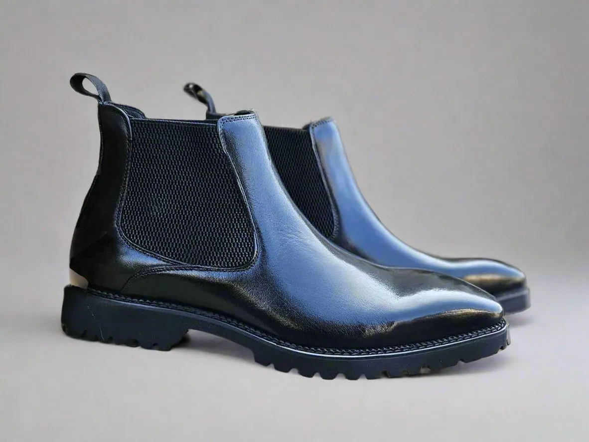Patina Chelsea Boot Lug Sole