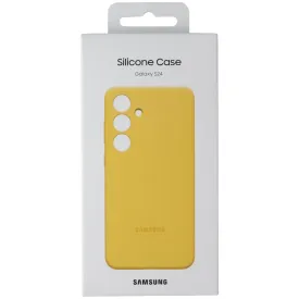 Samsung Official Silicone Case for Samsung Galaxy S24 - Yellow (EF-PS921TYE)
