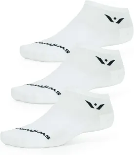 Swiftwick - PERFORMANCE No Show (3 Pairs) Running & Golf Socks, Cushioned No-Show